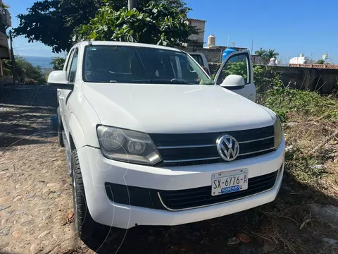 Volkswagen Amarok Life Diesel usado (2017) color Blanco precio $250,000