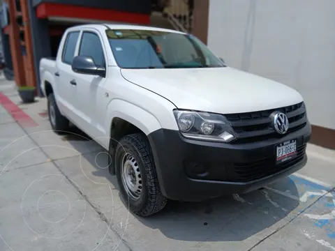 Volkswagen Amarok Trendline 4x2 TDi usado (2019) color Blanco Candy precio $389,000