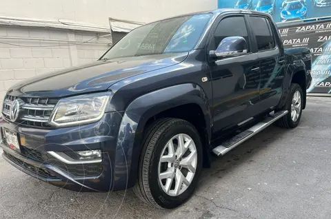 Volkswagen Amarok Highline Aut 4Motion V6 usado (2019) color Azul Marino financiado en mensualidades(enganche $152,872 mensualidades desde $11,690)