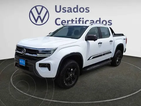 Volkswagen Amarok Aventura V6 3.0L TDI usado (2025) color Blanco financiado en mensualidades(enganche $220,153 mensualidades desde $16,842)