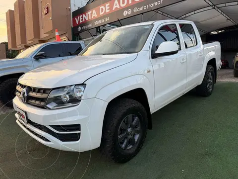 Volkswagen Amarok Trendline 4x4 TDi usado (2020) color Blanco precio $389,999