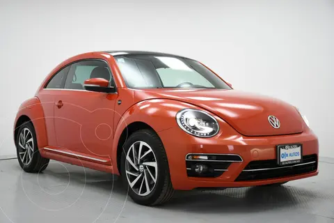 Volkswagen Beetle Sound Tiptronic usado (2018) color Naranja financiado en mensualidades(enganche $70,420 mensualidades desde $5,540)