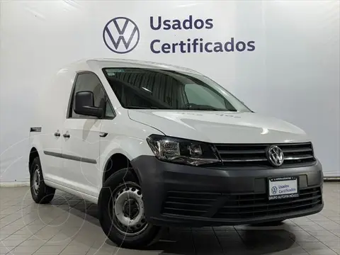 Volkswagen Caddy 1.6L usado (2020) color Blanco financiado en mensualidades(enganche $81,478 mensualidades desde $7,429)