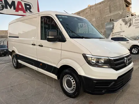 Volkswagen Crafter Cargo Van 4.9 Ton LWB A/A usado (2020) color Blanco financiado en mensualidades(enganche $200,000 mensualidades desde $17,500)