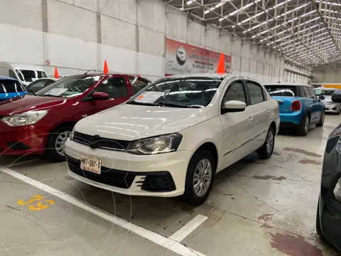 Volkswagen Gol Sedan Trendline usado (2017) color Blanco Candy financiado en mensualidades(enganche $45,000 mensualidades desde $7,280)