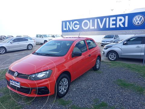 Volkswagen Gol Trend 3P Trendline usado (2016) color Rojo Flash precio $980.000