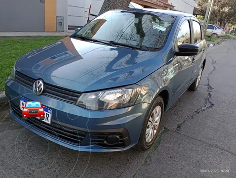 Volkswagen Gol Trend 5P Comfortline usado (2018) color Azul Catalina precio $9.500.000