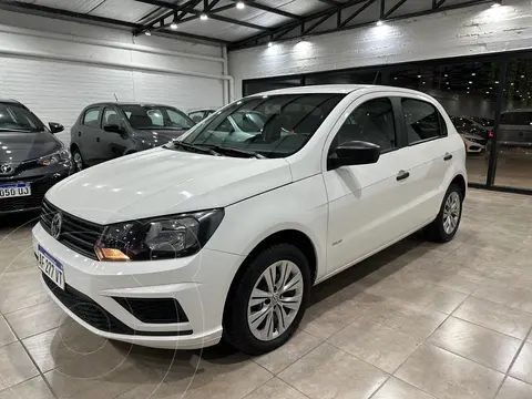 Volkswagen Gol Trend 5P Trendline usado (2023) color Blanco Cristal financiado en cuotas(anticipo $3.000.000)