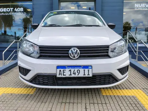 Volkswagen Gol Trend 5P Trendline usado (2020) color Blanco precio $18.725.000