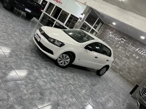 Volkswagen Gol Trend 5P Pack I usado (2015) color Blanco Cristal precio $12.800.000