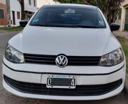 Volkswagen Gol Trend 3P Trendline usado (2014) color Blanco Cristal precio $13.000.000