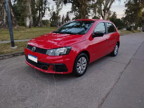 Volkswagen Gol Trend 5P Trendline usado (2019) color Rojo precio $17.200.000