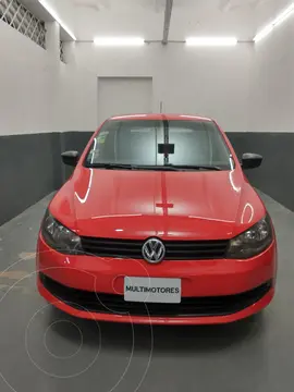 foto Volkswagen Gol Trend 5P Pack I usado (2014) color Rojo Flash precio $2.400.000