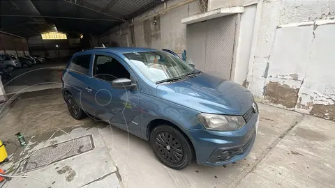 Volkswagen Gol Trend 3P Trendline usado (2017) color Azul precio $14.500.000