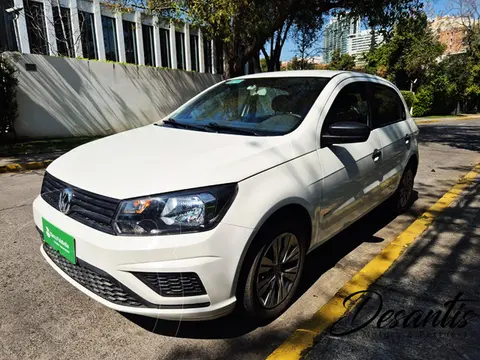 Volkswagen Gol 1.6L Trendline usado (2022) color Blanco precio $7.980.000