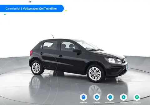 Volkswagen Gol Trendline usado (2020) color Negro precio $50.000.000