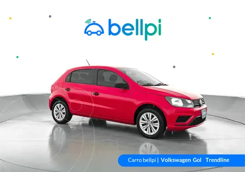 Volkswagen Gol Trendline usado (2021) color Rojo precio $52.900.000