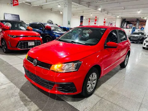 Volkswagen Gol Trendline usado (2017) color Rojo financiado en mensualidades(enganche $44,962 mensualidades desde $3,440)