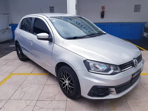 Volkswagen Gol Comfortline usado (2018) color Plata financiado en mensualidades(enganche $34,400 mensualidades desde $5,343)