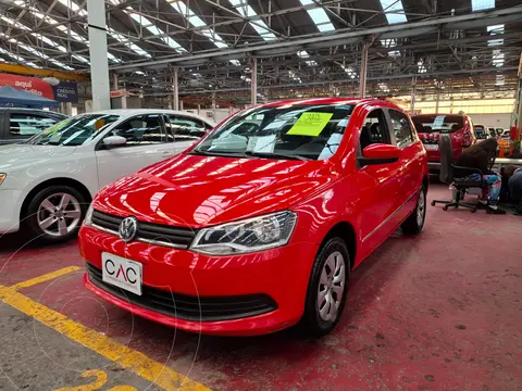 Volkswagen Gol CL usado (2016) color Rojo financiado en mensualidades(enganche $40,000 mensualidades desde $4,865)