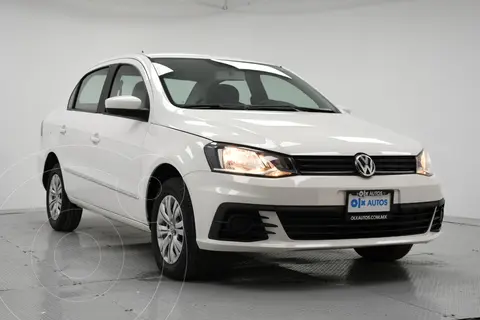 Volkswagen Gol Trendline usado (2018) color Blanco financiado en mensualidades(enganche $53,000 mensualidades desde $3,154)