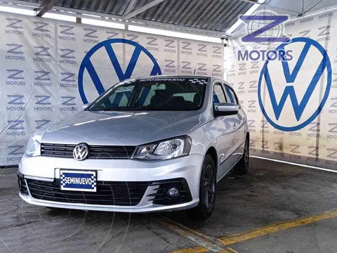Volkswagen Gol Trendline usado (2018) color Plata precio $187,000