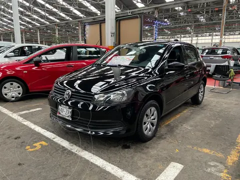 Volkswagen Gol GL usado (2015) color Negro financiado en mensualidades(enganche $52,500 mensualidades desde $4,500)