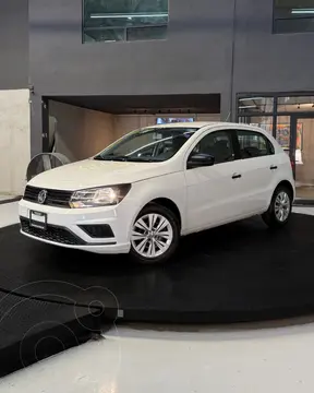 Volkswagen Gol Trendline usado (2020) color Blanco financiado en mensualidades(enganche $23,250 mensualidades desde $4,902)