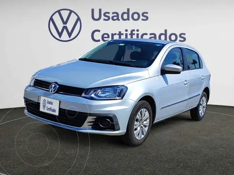 Volkswagen Gol Trendline usado (2017) color Plata financiado en mensualidades(enganche $46,570 mensualidades desde $3,563)