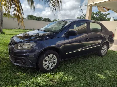 Volkswagen Gol Trendline usado (2017) color Azul Noche precio $155,000