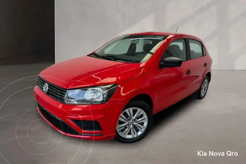 Volkswagen Gol Trendline usado (2020) color Rojo financiado en mensualidades(enganche $59,678 mensualidades desde $5,123)