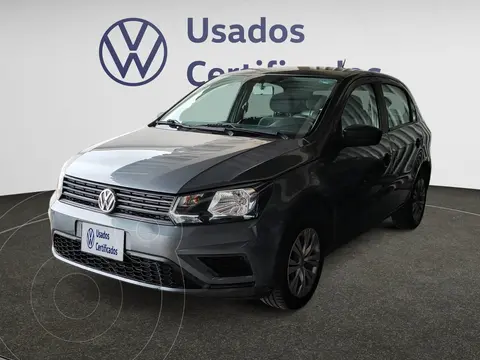 Volkswagen Gol Trendline usado (2020) color Gris financiado en mensualidades(enganche $60,195 mensualidades desde $4,605)