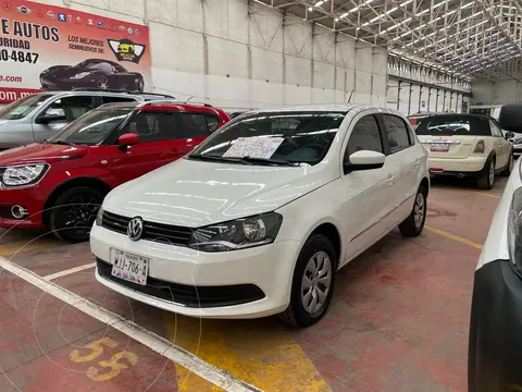 Volkswagen Gol CL usado (2016) color Blanco financiado en mensualidades(enganche $37,000 mensualidades desde $4,000)