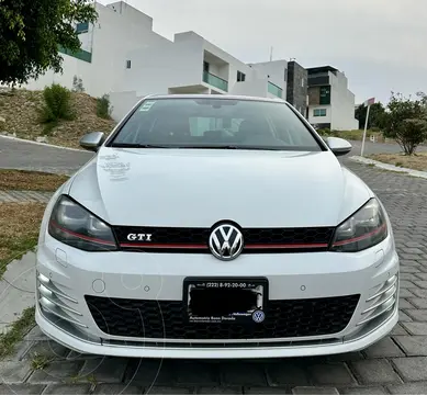 Volkswagen Golf GTI 2.0T DSG Navegacion Piel usado (2016) color Blanco precio $375,000