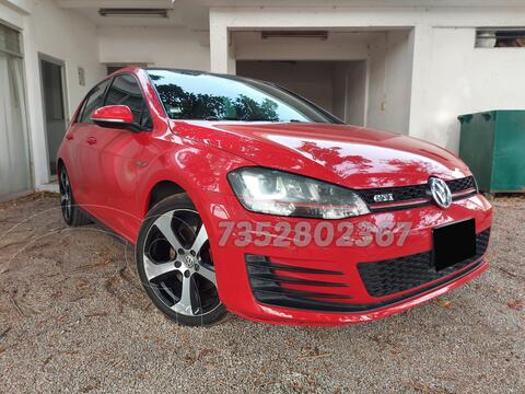 foto Volkswagen Golf GTI 2.0T DSG usado (2017) color Rojo precio $399,000