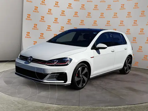 Volkswagen Golf GTI 2.0T DSG usado (2020) color Blanco financiado en mensualidades(enganche $123,200 mensualidades desde $14,810)