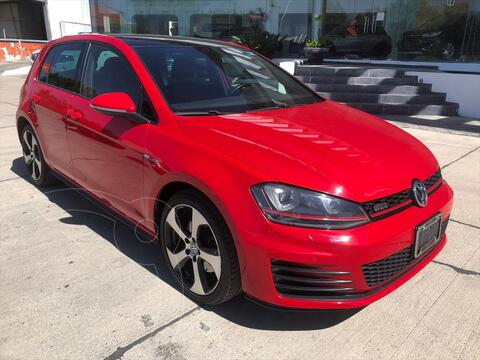 Volkswagen Golf GTI GTI DSG ASISTENTE APARCAMIENTO / PIEL / RINES 18 usado (2017) color Rojo precio $390,000