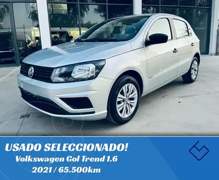 Volkswagen Golf GOL 1.6 5 P TREND usado (2021) color Gris precio $18.500.000