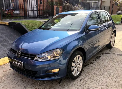 Volkswagen Golf 5P 1.4 TSi Comfortline usado (2016) color Celeste precio u$s16.280