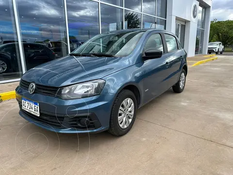 Volkswagen Golf GOL 1.6 5 P TREND L/17 usado (2018) color blue precio $15.500.000