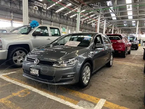 Volkswagen Golf Comfortline usado (2016) color Plata Tungsteno financiado en mensualidades(enganche $63,000)