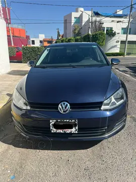 Volkswagen Golf Comfortline usado (2017) color Azul Noche precio $285,000