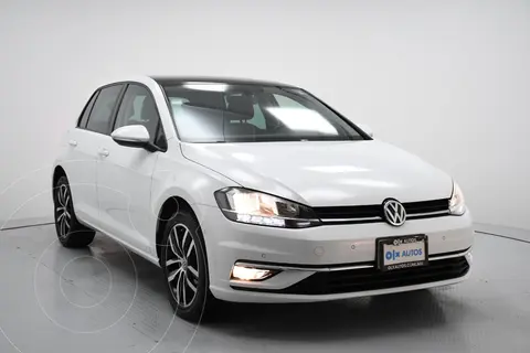 Volkswagen Golf Highline DSG usado (2019) color Blanco financiado en mensualidades(enganche $83,800 mensualidades desde $6,592)