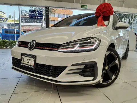 Volkswagen Golf GTi A2 2.0L usado (2020) color Blanco financiado en mensualidades(enganche $149,466 mensualidades desde $12,310)