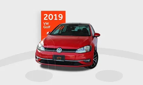 Volkswagen Golf Highline DSG usado (2019) color Rojo precio $398,000