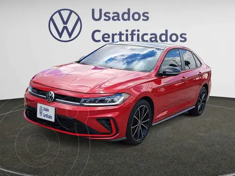 Volkswagen Jetta GLI 2.0L TSI usado (2025) color Rojo financiado en mensualidades(enganche $165,135 mensualidades desde $12,633)