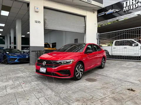 Volkswagen Jetta GLI 2.0T DSG usado (2021) color Rojo financiado en mensualidades(enganche $100,000 mensualidades desde $13,676)