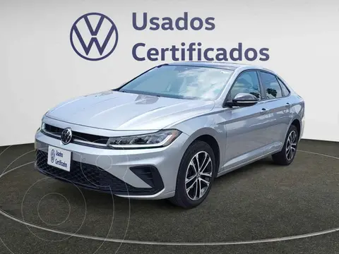Volkswagen Jetta Sportline usado (2025) color Azul financiado en mensualidades(enganche $128,075 mensualidades desde $9,798)