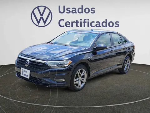 Volkswagen Jetta R-Line usado (2021) color Negro financiado en mensualidades(enganche $95,620 mensualidades desde $7,315)