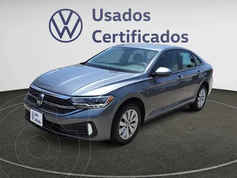 Volkswagen Jetta Comfortline usado (2023) color Gris financiado en mensualidades(enganche $92,895 mensualidades desde $7,107)